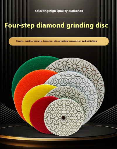 Almohadillas de Pulido de Diamante de 4 Pulgadas - Sistema de 4 Pasos para Pulir y Lijar - Image 12