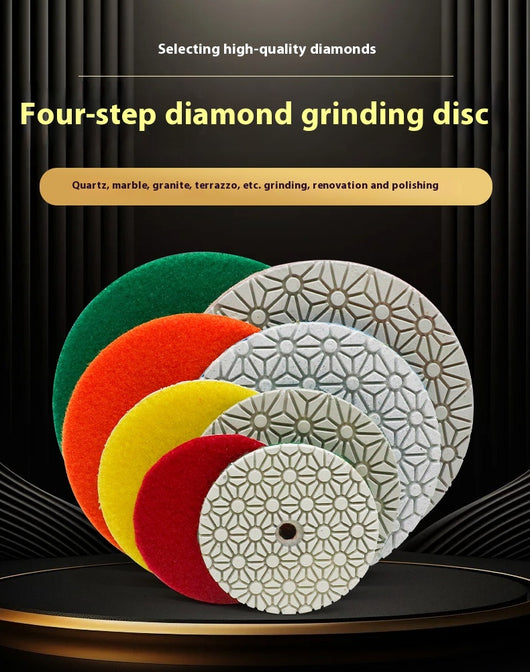 Almohadillas de Pulido de Diamante de 4 Pulgadas - Sistema de 4 Pasos para Pulir y Lijar - Image 12