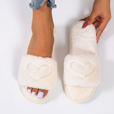 Pantuflas Cálidas de Fondo Plano y Color Sólido para Mujer - Image 13