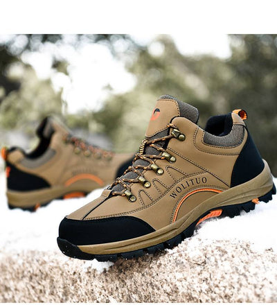 Zapatos de Senderismo Impermeables para Hombre - Zapatillas de Trekking Antideslizantes Talla Grande - Image 13