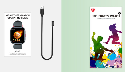 Reloj Inteligente H39T con Monitoreo de Temperatura para Niños - Image 11