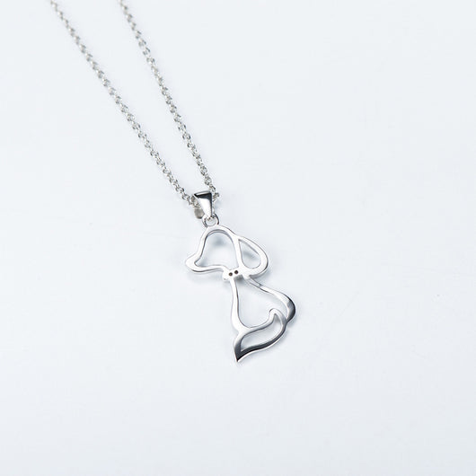 Collar de Plata 925 con Dije de Perro para Mujer - Image 10
