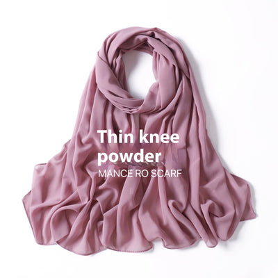Pañuelo Chiffon Perla Multiuso - Velo Elegante para Cabello y Cuello - Image 75
