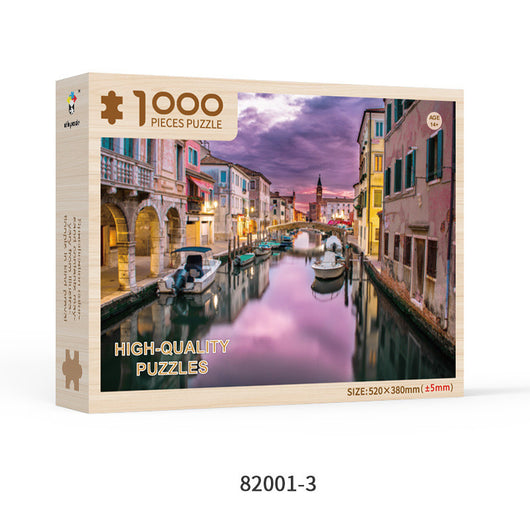 Puzzle de Madera para Adultos 1000 Piezas Formas Especiales Navidad Personalizado Juguete Educativo - Image 38