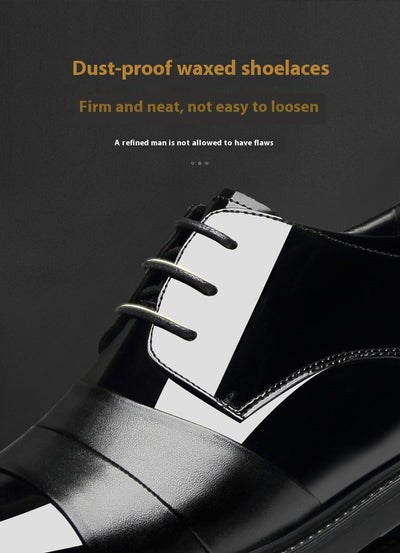 Zapatos Formales con Alzas Internas 10cm - Cuero Brillante Premium para Hombre - Image 16