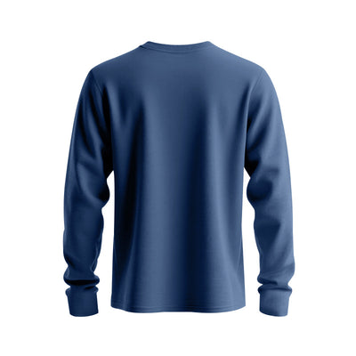 Camisa Henley Holgada de Manga Larga para Hombre - Image 43