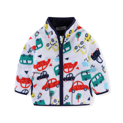 Chamarra Polar Gruesa para Niños y Niñas - Perfecta para Primavera y Otoño - Image 41
