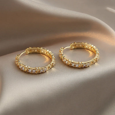 Aretes de Plata 925 Diamantes Exagerados para Mujer - Image 4