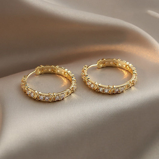 Aretes de Plata 925 Diamantes Exagerados para Mujer - Image 4