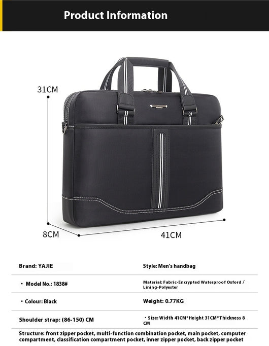Maletín Ejecutivo Oxford para Laptop con Gran Capacidad - Image 12
