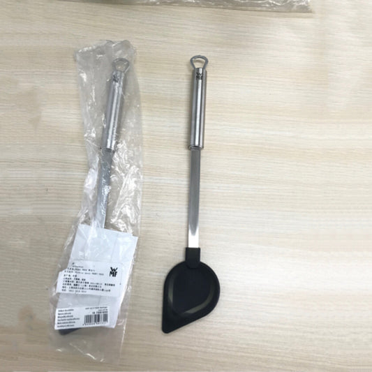 Espátula Antiadherente de Silicona y Acero Inoxidable Resistente al Calor