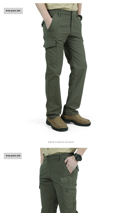 Pantalones Cargo Holgados Talla Grande - Image 13
