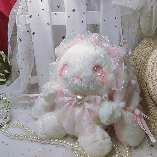 Bolsa Mensajera Peluche Conejo Lop Ears - Diseño Artesanal Adorable - Image 44