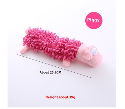 Juguete Mordedor Caballo de Microfibra para Perros - Masticable Dental - Image 18