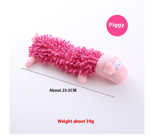 Juguete Mordedor Caballo de Microfibra para Perros - Masticable Dental - Image 18