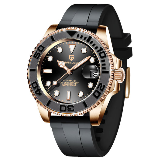 Reloj Automático de Acero Inoxidable Resistente al Agua para Hombre - Image 14