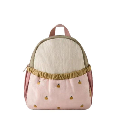 Mochila Escolar Infantil con Bordado de Manzana Cute Spliced Mini - Image 4
