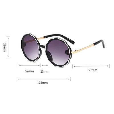 Gafas de Sol Vintage Redondas para Niños - Estilo Retro Onda - Image 19