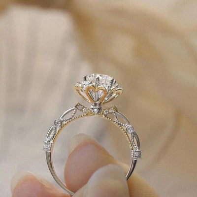 Anillo de Bodas Mosonite Alta Pureza - Image 4