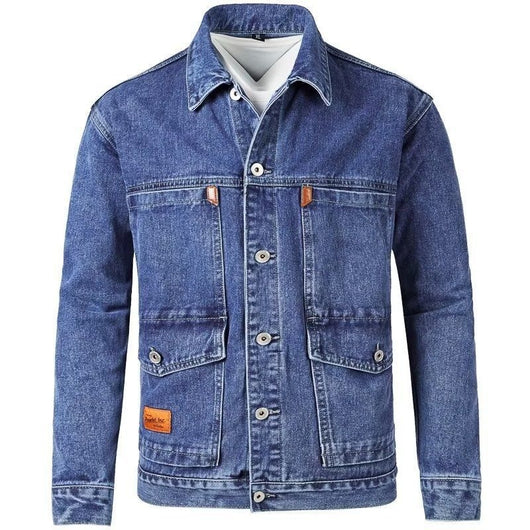 Chaqueta Denim Coreana Slim Fit para Hombre - Image 19