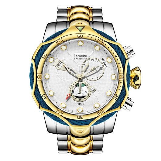 Reloj de Acero Inoxidable para Hombre con Movimiento de Cuarzo - Image 8