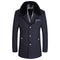 Abrigo de Lana Acolchado para Hombre - Otoño e Invierno