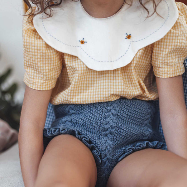 Shorts de Encaje Fino para Niñas