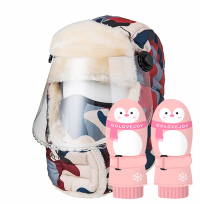 Gorro Térmico Infantil Lei Feng para Esquí y Protección contra el Frío - Image 8