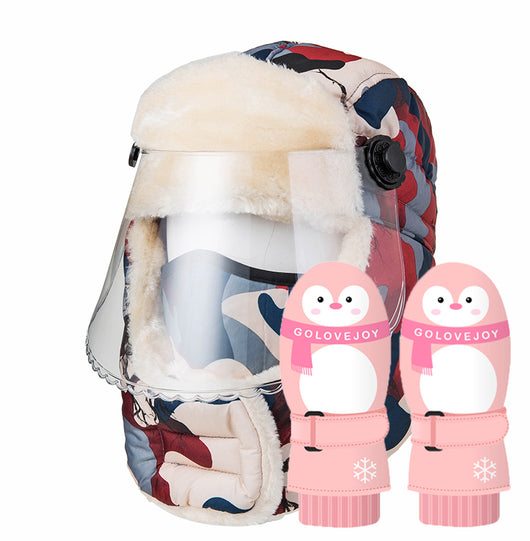 Gorro Térmico Infantil Lei Feng para Esquí y Protección contra el Frío - Image 8