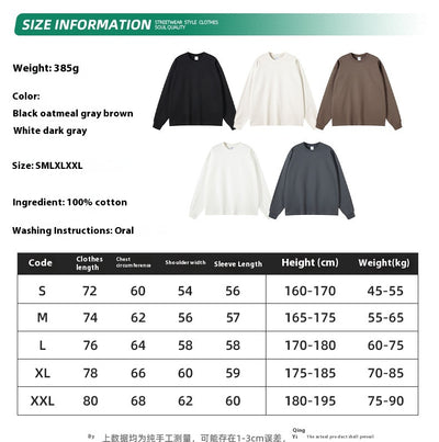 Camisa Manga Larga Cuello Redondo para Hombre - Image 13