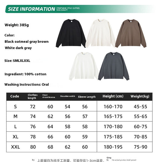 Camisa Manga Larga Cuello Redondo para Hombre - Image 13
