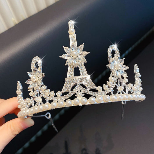 Corona Tiara para Niñas con Clip de Pelo - Accesorio de Princesa - Image 7