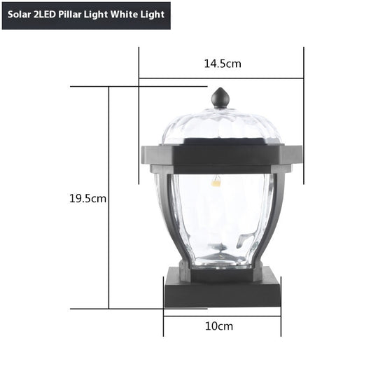 Lámpara Solar LED Impermeable para Jardín y Exteriores - Image 7