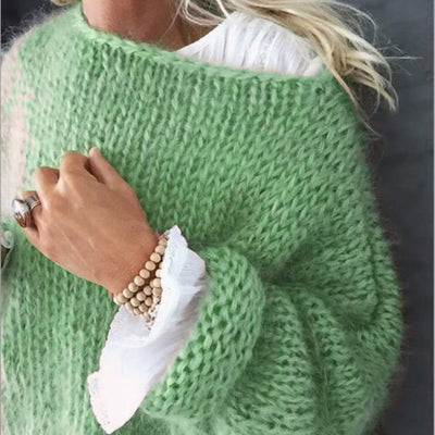 Suéter Tejido para Mujer - Abrigo Cálido Otoño e Invierno - Image 7