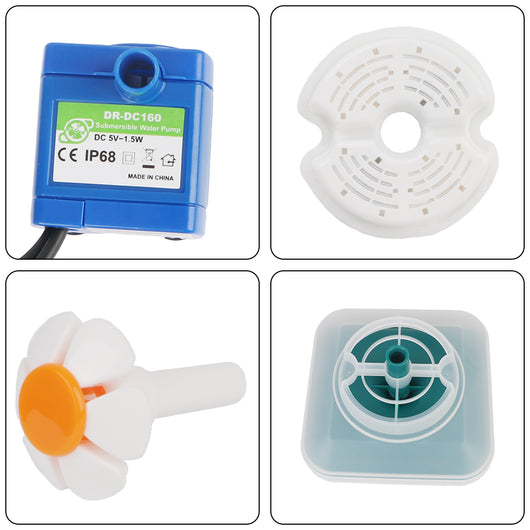 Fuente Automática para Gatos con Filtración y Luz LED - Image 3