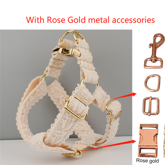Collar para Mascotas con Moño de Encaje y Hebilla Metálica - Image 13