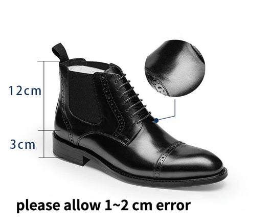 Botas Martin para Hombre Cuero Retro Otoño Invierno - Image 9