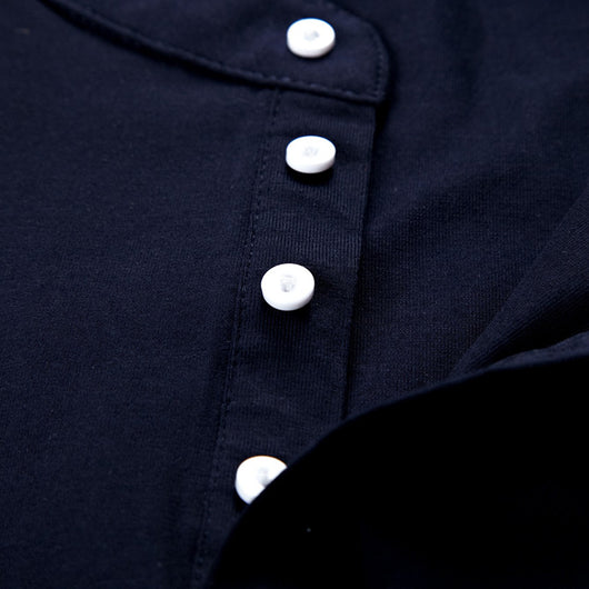 Camiseta Manga Larga Cuello Mao de Algodón para Hombre - Image 6