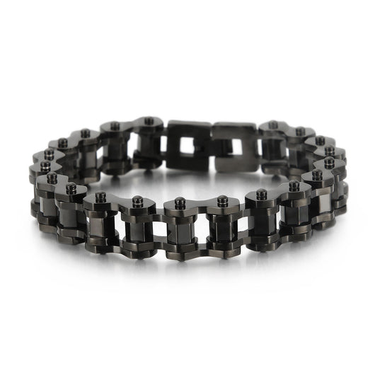 Cadena de Bicicleta Titanio Acero con Diamante - Image 11