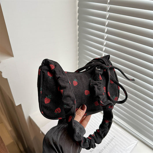 Bolsa Cuadrada de Pana Versátil para Commuter - Image 7