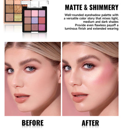 Paleta Multifunción: Sombra, Rubor e Iluminador 3 en 1 - Image 16