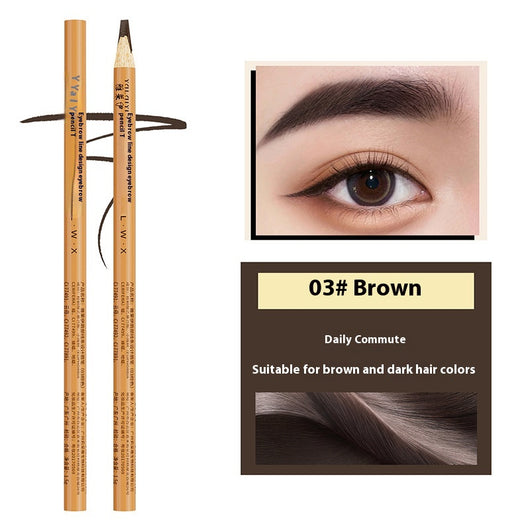 Lápiz de Cejas con Posicionador - Diseño de Línea Waterproof Antitraspaso - Image 8