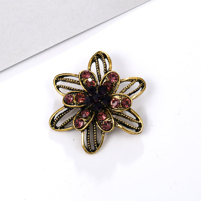 Broche de Aleación con Cristales de Fantasía Pequeño - Image 10