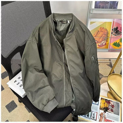 Chaqueta Bomber Oversize para Parejas - Image 12