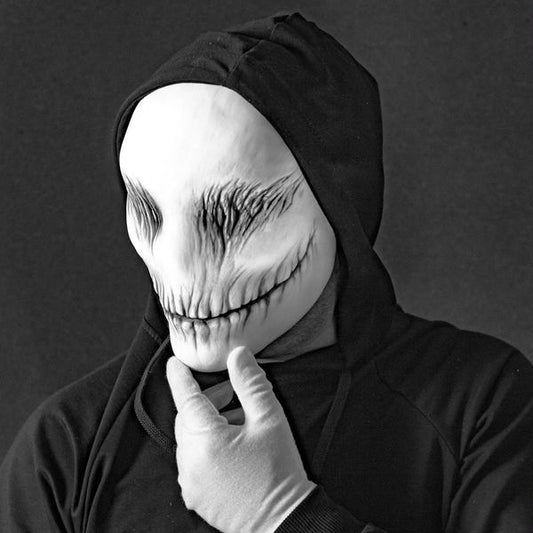 Máscara de Fantasma Látex Premium para Fiestas de Mascarada y Halloween
