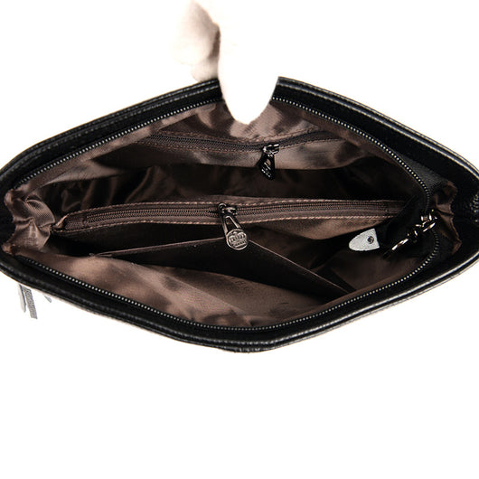 Bolso Bandolera Mujer de Gran Capacidad con Detalles de Borlas - Image 4