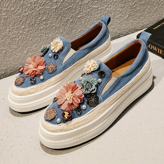 Zapatos Plataforma Estilo Coreano para Mujer - Primavera - Image 7