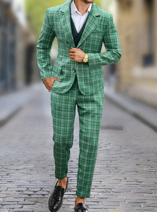 Traje Ejecutivo Cruzado: Saco y Pantalón - Image 8