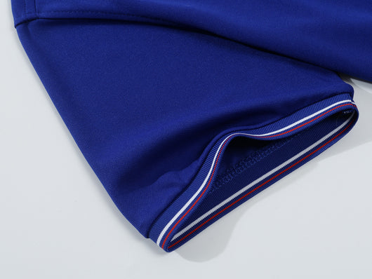 Polo Clásico Liso para Hombre con Cuello de Pie y Mangas Cortas - Image 26