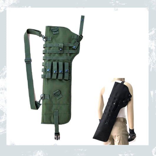 Mochila Táctica de Caza con Porta Cuchillo y Escopeta Multifuncional - Image 10
